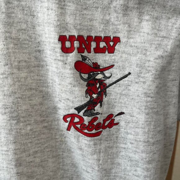 Vintage 1990's UNLV Runnin Rebels Nevada Las Vegas Shirt - Picture 3 of 5